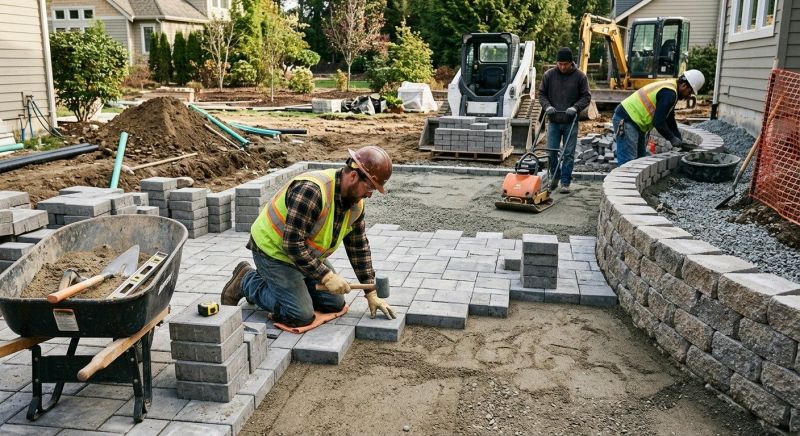 Cement Pavers Installation in Fairfield County, CT