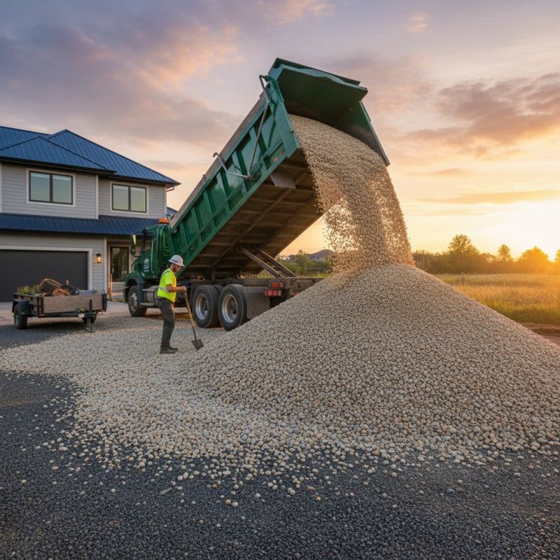 Decorative Gravel Delivery