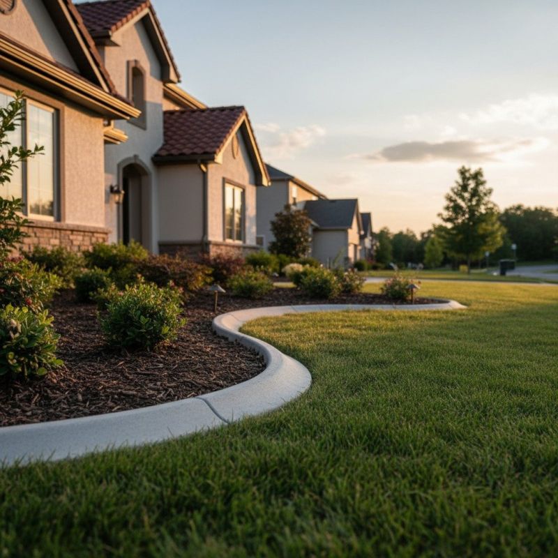 Garden Curbing Installation
