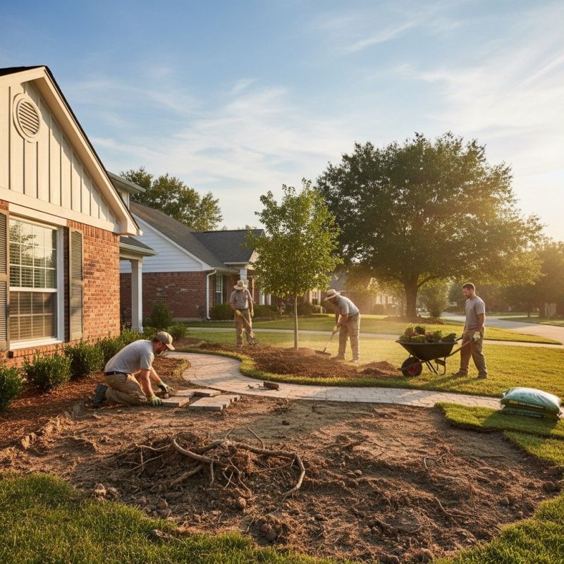 Landscaping Installation